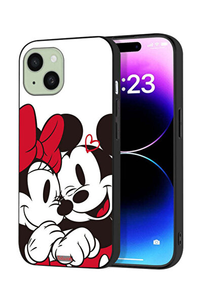 Tolwak غطاء حماية ميكي ماوس لهاتف آيفون 15 من آبل