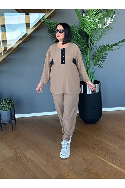 Vio Moda Büyük Beden Burümcük Set