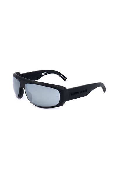 Tommy Hilfiger Slnečné okuliare Tommy Hilfiger TJ 0038/S-807-66 UNISEX, obdĺžnikové so striebornými zrkadlovými sklami