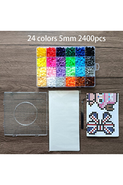 Choice7 مجموعة خرز فيوز، النمط 4، 24/48 لونًا، 5 مم، خرز حديدي ثلاثي الأبعاد ...