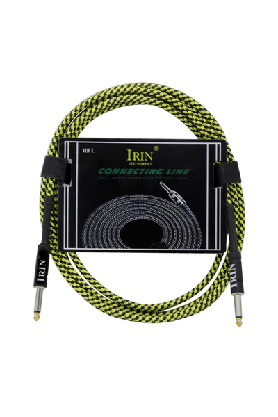 Choice8 3M Yellow IRIN Guitar Cable Wire Cord Jack Line Amp Connection Cable ...