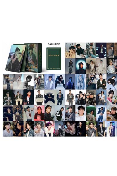 Choice 55pcs-jk GOLDEN 55Pcs/Set Kpop Jin Cards New Album HAPPY Lomo Card Photocard Fans Collection Postcar