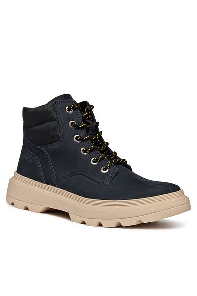Geox Ghete de drumeție albastre pentru băieți GEOX-J KIDDARTAH BOY J46M9A 032FU C0045 M