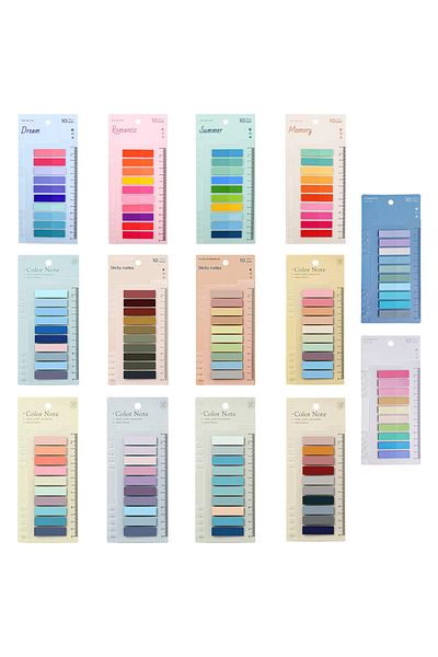 Choice 2800pcs Sticky Tabs Clear Book Markers Writable Page Makers