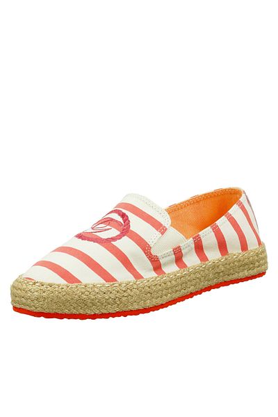 Gant Women's Espadrilles white GANT-RAFFIAVILLE 30568945 G919 OFF WHITE/ORANGE