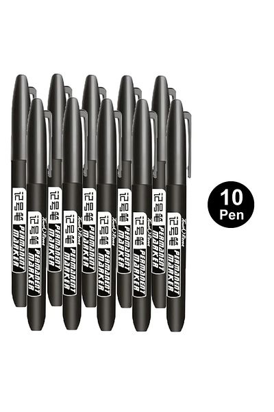 Choice Burgundy 1/6/9/20PCS Permanent Marker Pen Manga Drawing Markers Black Blue Red Waterproof Ink Sketch