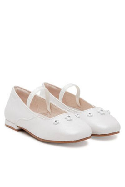 MAYORAL Balerine fete albe MAYORAL-43619 68 WHITE GLOS