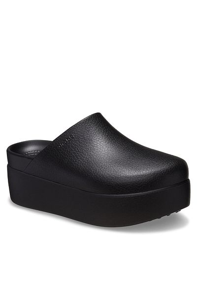 Crocs Flip-flops de damă negri CROCS-DYLAN PLATFORM CLOG 209869 BLACK
