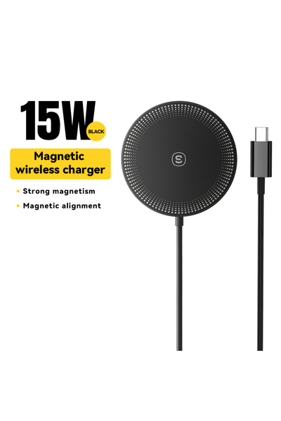 essager Black 15W Magnetic Qi Wireless Chargers Fast Charging for iPhone 14 1...