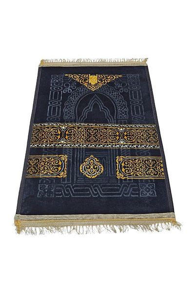 smart home Luxury prayer rug lined with soft microfiber fabric with a silky feel, 120 x 70 cm