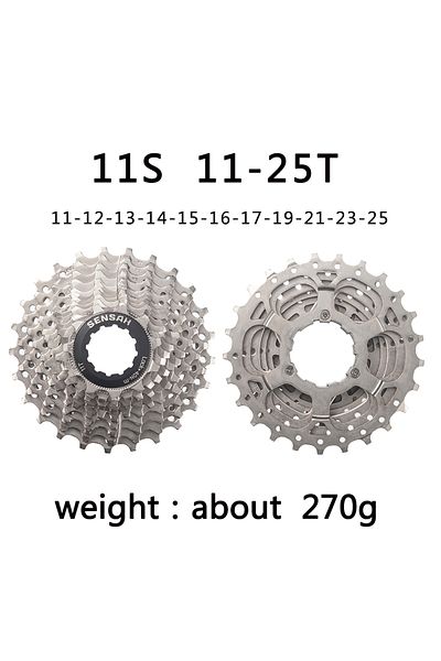Choice 11 Speed 11-25T SENSAH 8/9/10/11 Speed Road Bike Cassette 11V 23T/25T/28T/30T/32T/34T/36T Bicycle Fr
