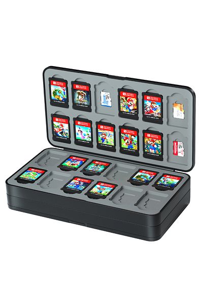 Choice SW-2320 72 in 1 Storage Game Cards Case For Nintendo Switch OLED Protective Cards Case For Switch/Sw