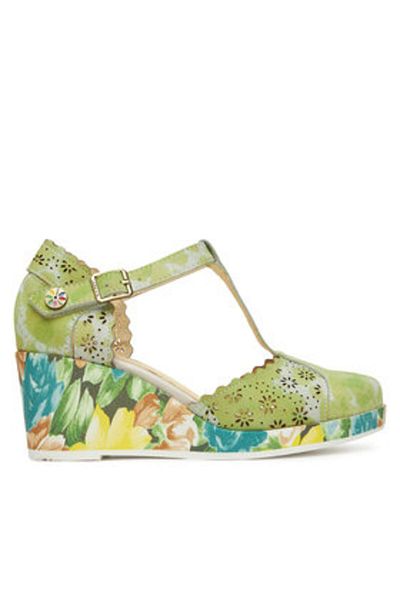 LAURA VITA Women's shoes green LAURA VITA-REYANO 57 ANIS