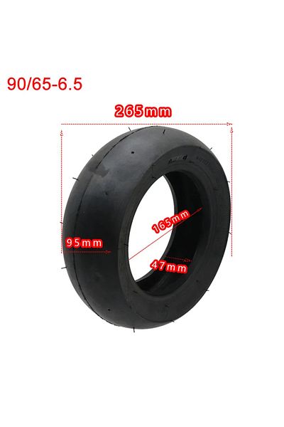 Choice 90 65-6.5 tubeless 110/50-6.5 Highway Slick Tire Tubeless Vacuum tyres 90/65-6.5 For Scooter Mini P