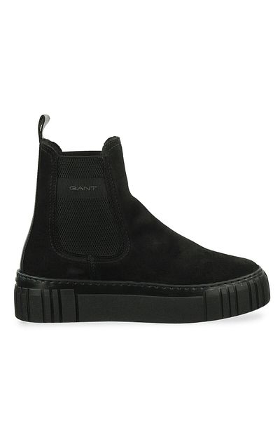 Gant Ghete Chelsea negre pentru femei GANT-29553786 G00 BLACK