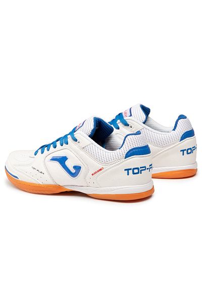 Joma Men's Football Boots white JOMA-TOPS2122IN TOP FLEX 2122 WHITE INDOOR