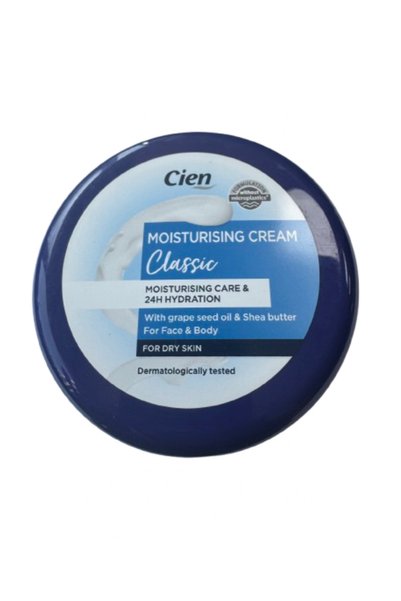 Cien Classic Hand & Face Moisturizing Cream – 250 ml 24H