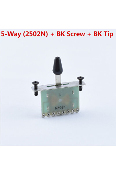 Choice1 2502N-BK-BK 【Made in Korea】Genuine Alpha Electric Guitar kup Selector...