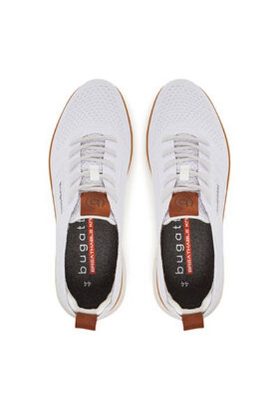 BUGATTI Men's Half Shoes white BUGATTI-321-ASR01-6900 2000 WHITE