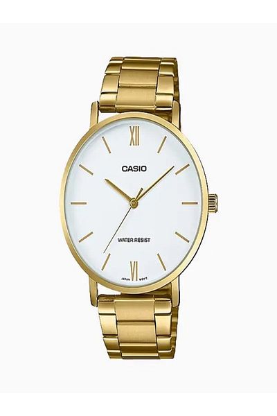 Casio Original Women’s Analog Watch in Gold with Stainless Steel Strap