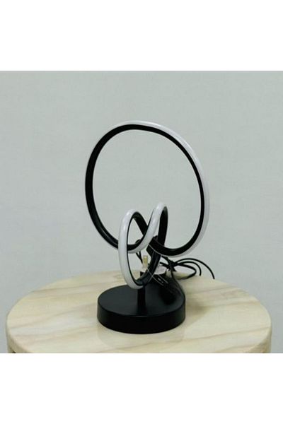 DEC10 Black LED lamp in various shapes