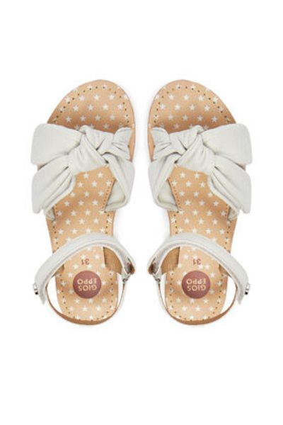 Gioseppo Sandale pentru fete albe GIOSEPPO-74777-P ALB