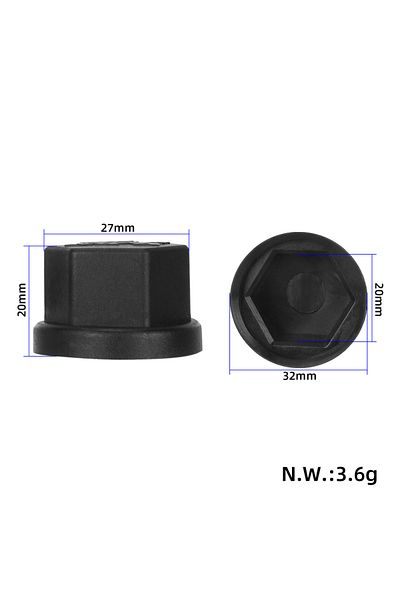 Choice motor cap Motor Shaft Nut Plug Case for Kukirin G2 Master Kugoo Rocker Shaft Decorative Cover Nut Pl