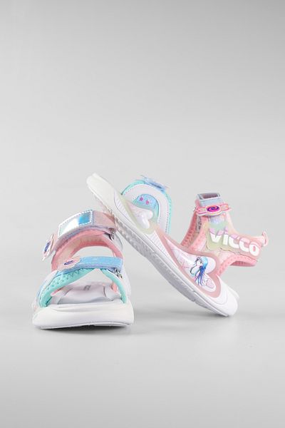Vicco Arial Lightweight Girls Preschool Powder Sandals