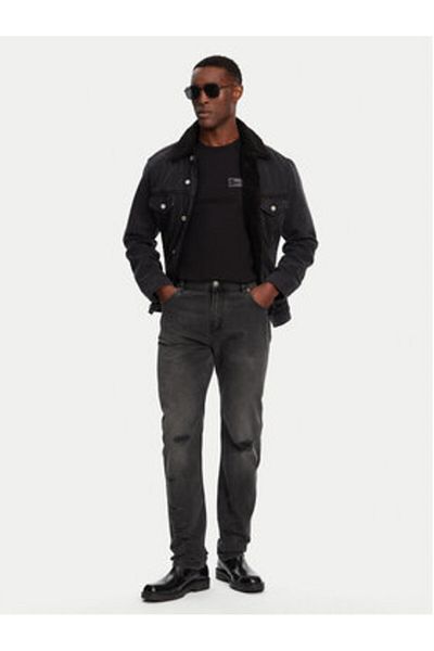 BALMAIN Men's T-Shirt black BALMAIN-DH1EG000JB54 0PA