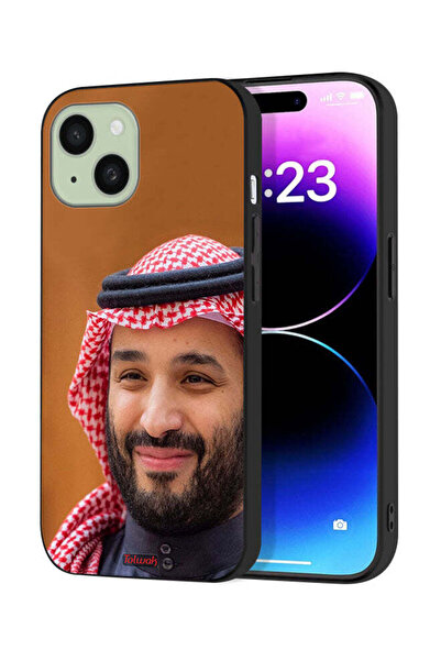 Tolwak غطاء حماية لجهاز آيفون 15 من آبل محمد بن سلمان