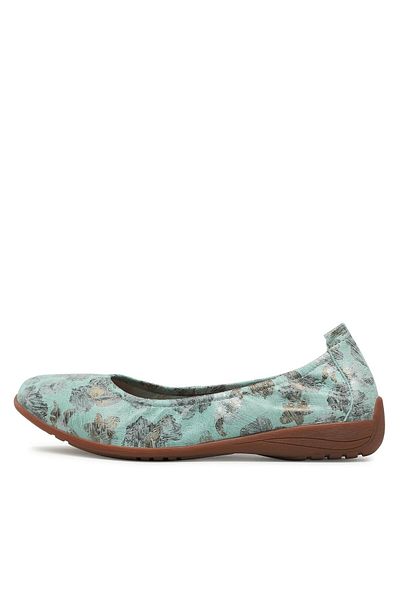 Josef Seibel Balerini de damă verde JOSEF SEIBEL-74801 FENJA 01 MINT-MULTI 612