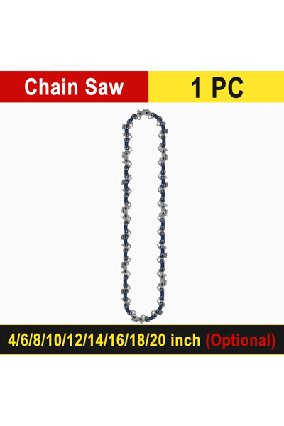 Choice7 سلسلة منشار سلسلة مقاس 8 بوصة، 043، 45 وصلة، قطعة واحدة، 28/33/37/40/...
