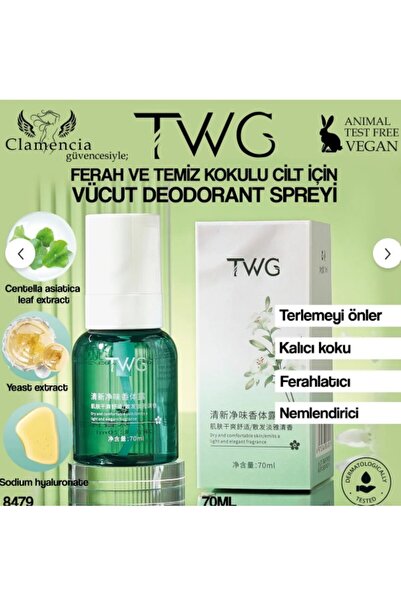 twg Clamencia Vücut Deodorantı Sprey 70ml