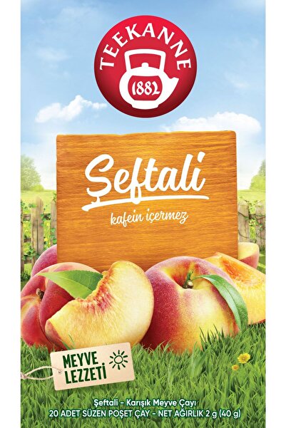 teekanne Şeftali Karışık Meyve Çayı