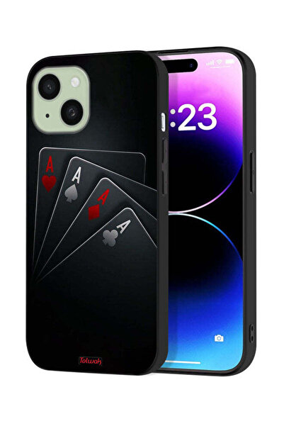 Tolwak غطاء حماية لجهاز Apple iPhone 15 - بطاقات A