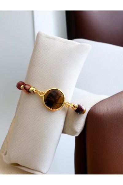 CLOVER JEWELRY natural stone bracelet