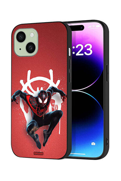 Tolwak غطاء حماية لجهاز Apple iPhone 15 بتصميم سبايدرمان