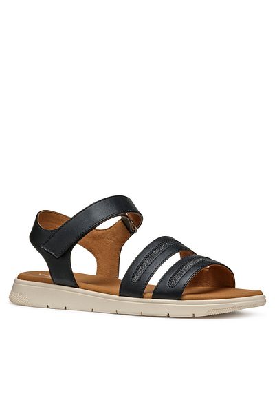 Geox Sandale damă negre GEOX-D55NNE-0BCEW C9999