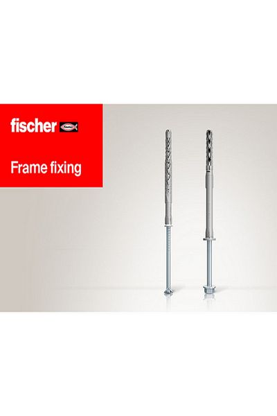 Fischer مجموعة براغي تثبيت الإطار المتينة عالية الجودة