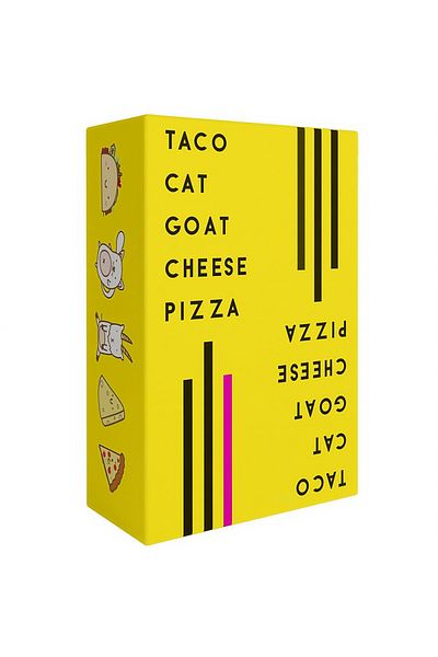 Choice TACO CAT GOAT huang Taco Cat Goat Cheese Pizza party card game, 7 years old and up, fun to play, 2-8