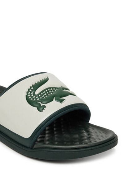 Lacoste Men's Flip-flops white LACOSTE-749CMA0040 1Y5 OFF WHT/DK GRN