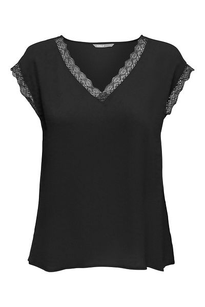 ONLY Bluză de damă neagră ONLY-15252241 ONLJASMINA BLACK