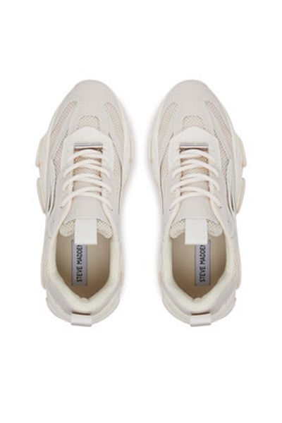 Steve Madden Women's Sneakers beige STEVE MADDEN-SM19000033 SVC SILVER COIN