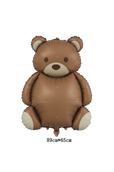 Choice Other 1PCS 1Set Matte Bear Clouds Foil Inflated Balls bobo Ball Blue Latex Balloon Birthday Party Fa