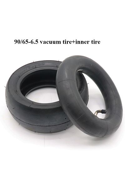 Choice 90 65-6.5 1set 110/50-6.5 Highway Slick Tire Tubeless Vacuum tyres 90/65-6.5 For Scooter Mini Pocke
