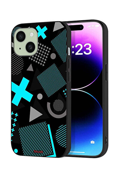 Tolwak Apple iPhone 15 Protective Case Cover Squid Game Icons