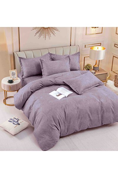 CHIRASO Lenjerie CHIRASO, FINET 6 Piese, Cearceaf clasic 234x240cm, Imprimeu ...