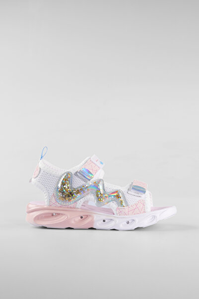 Vicco Legendy Lighted Girl's White Sandals