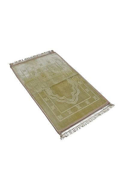 smart home Luxury prayer rug lined with soft microfiber fabric with a silky feel, 120 x 70 cm