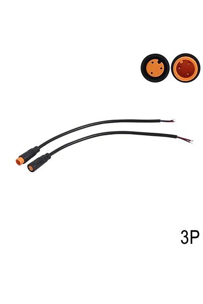 Choice 3pin 2/3/4/5/6Pin Male Female Cable Ebike Display Cable Connector Wire For Electric Scooter Sensor E